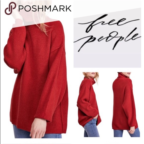 SOLD^FP Softly Structured Knit Tunic Sweater Dress - Picture 3 of 15